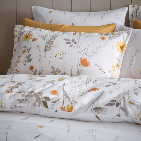 Autumn Meadow 100% Brushed Cotton Oxford Pillowcase