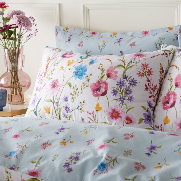 Foxley Ditsy Floral Brushed Cotton Duvet Cover and Pillowcase Set