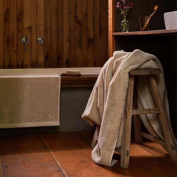 Piglet Birch Organic Cotton Bath Towel Size 27in x 51in (70cm x 130cm)