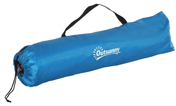 Outsunny Pop-up Beach Tent Sun Shade Shelter for 1-2 Person UV Protection Waterproof with Ventilating Mesh Windows Carrying Bag Aosom UK
