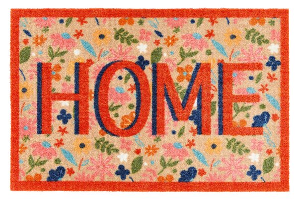 Marvel Floral Home Washable Doormat