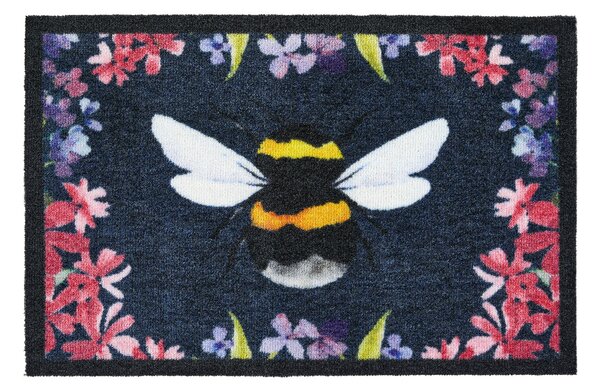 Marvel Floral Bee Washable Doormat