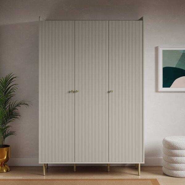 Georgi Triple Wardrobe Natural