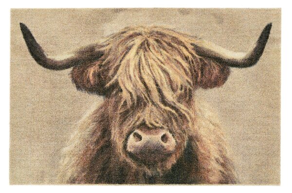 Marvel Highland Cow Washable Doormat