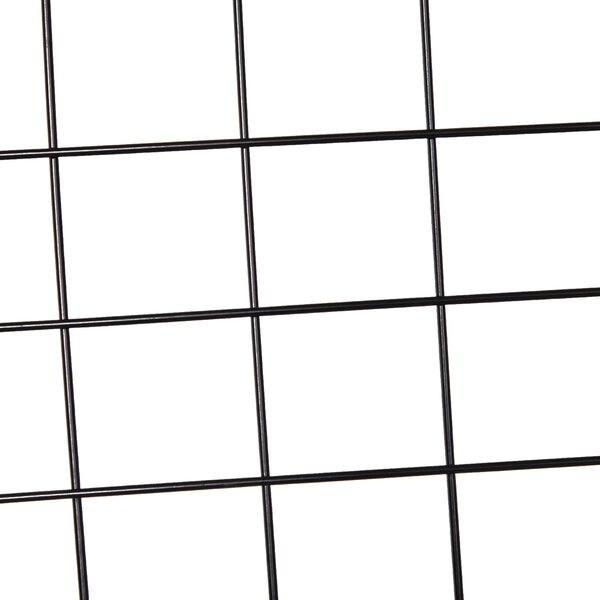 Outsunny Steel Frame Backyard Metal Pergola for Plants & Trellis Garden Arch Black Aosom UK