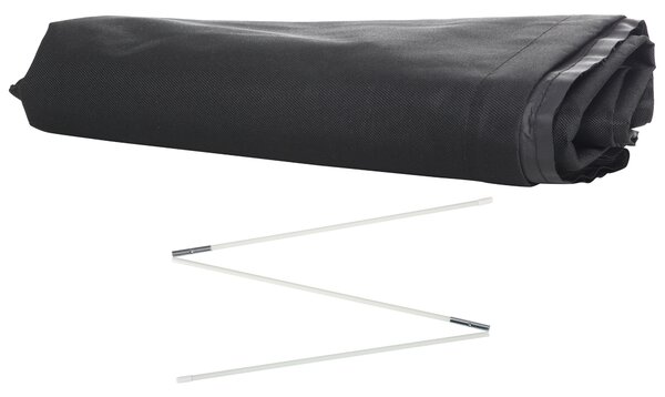 Outsunny Garden Parasol Cover Waterproof Outdoor Cantilever Banana Umbrella Protector 300D Oxford Fabric 200 x 50/80 cm Aosom UK