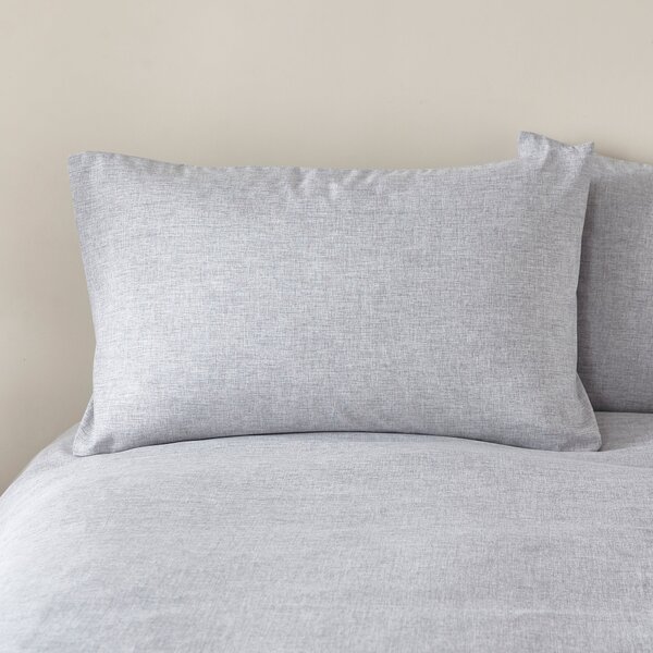 Supersoft Chambray Duvet Cover and Pillowcase Set