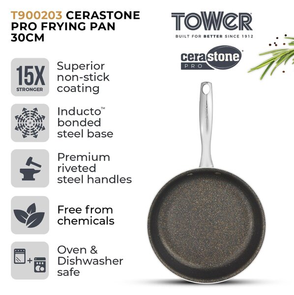 TOWER Cerastone Pro 30cm Fry Pan