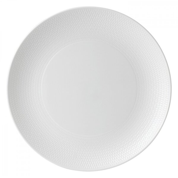 Wedgwood Gio plate white Ø 28 cm