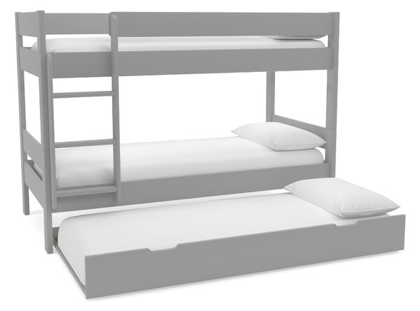 Stompa Compact Wooden Bunk Bed With Open Trundle