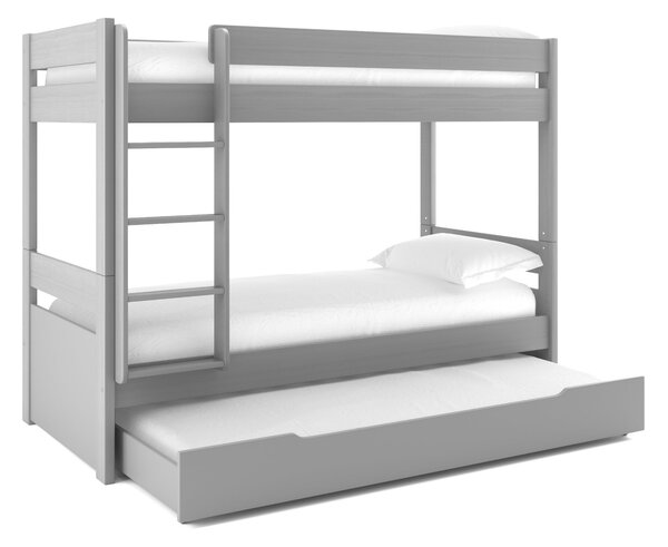 Stompa Uno Bunk Bed With Trundle Drawer, Pine