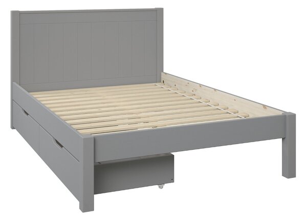 Stompa Classic Low End Bed with 2 Underbed Drawers