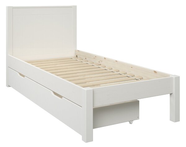 Stompa Classic Low End Bed with 2 Underbed Drawers