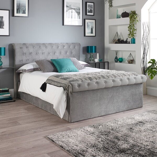 Chesterfield Ottoman Bed Frame, Velvet