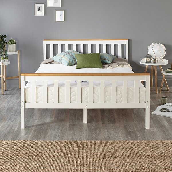 Atlantic Dual Toned Wooden Bed Frame