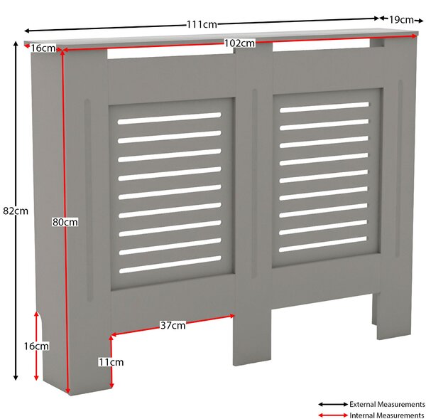 Vida Designs Milton Radiator Cover