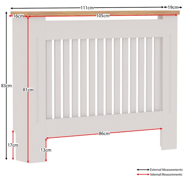 Vida Designs Arlington Radiator Cover