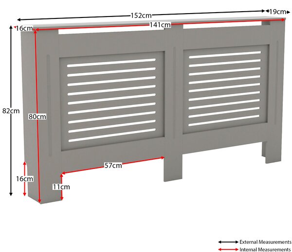 Vida Designs Milton Radiator Cover