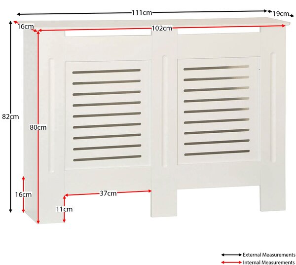 Vida Designs Milton Radiator Cover