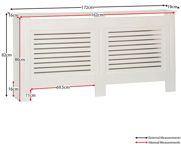 Vida Designs Milton Radiator Cover