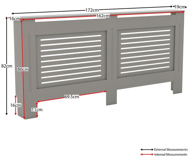 Vida Designs Milton Radiator Cover