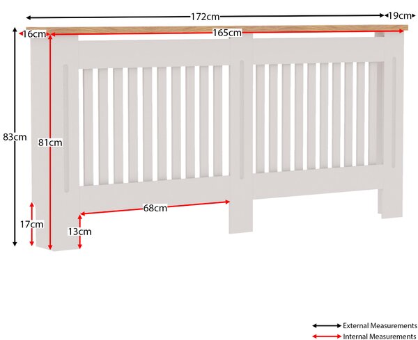 Vida Designs Arlington Radiator Cover