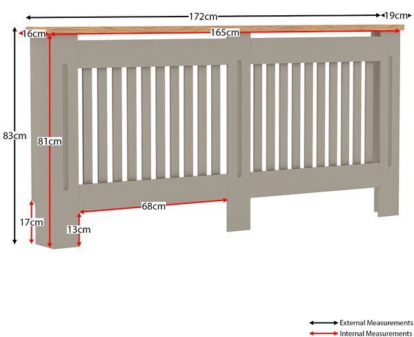 Vida Designs Arlington Radiator Cover