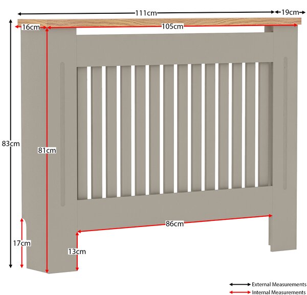 Vida Designs Arlington Radiator Cover