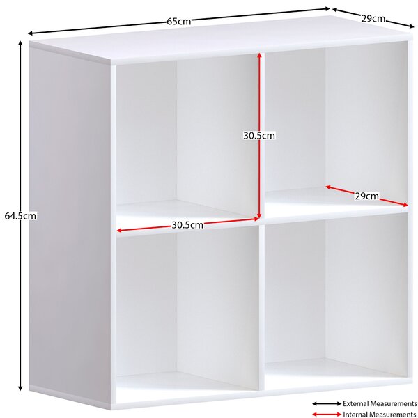 Vida Designs Durham 2x2 Cube Storage Unit