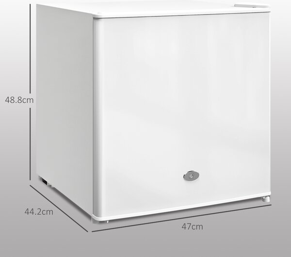 HOMCOM 35L Mini Freezer, -24℃ to -14℃ Temperature - White