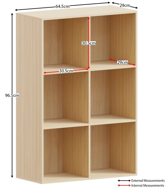 Vida Designs Durham 2x3 Cube Storage Unit