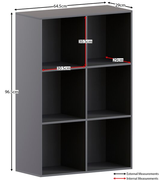 Vida Designs Durham 2x3 Cube Storage Unit