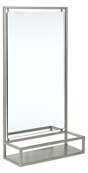 London Rectangle Wall Mirror with Shelf