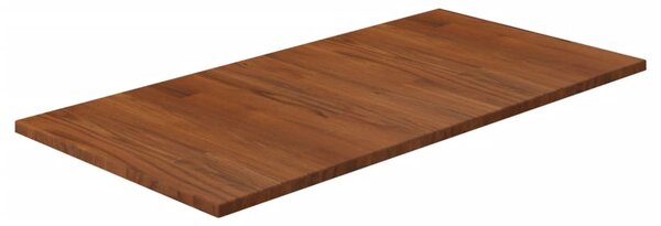 Bathroom Countertop Dark Brown 80x40x1.5cm Treated Solid Wood