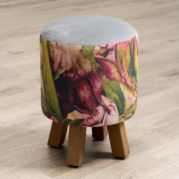 Monty Fabric Footstool