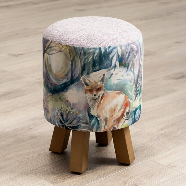 Monty Fabric Footstool