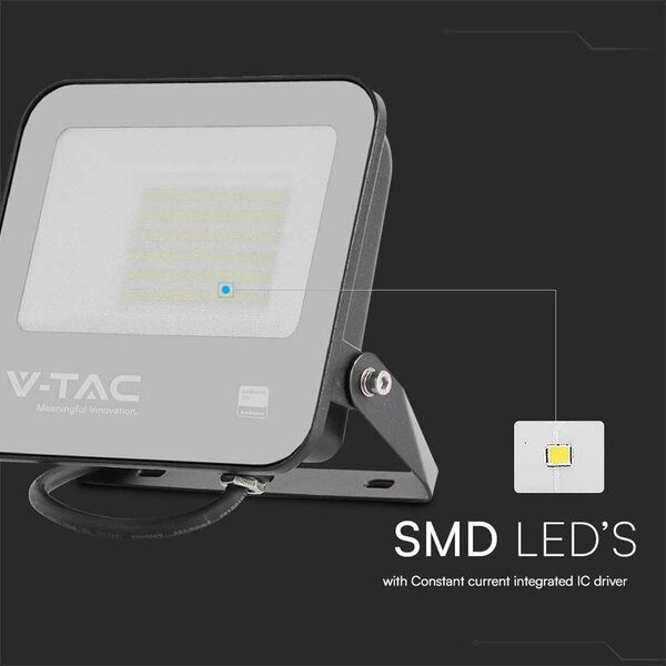 V-TAC 50W LED Floodlight Outdoor Wall Light