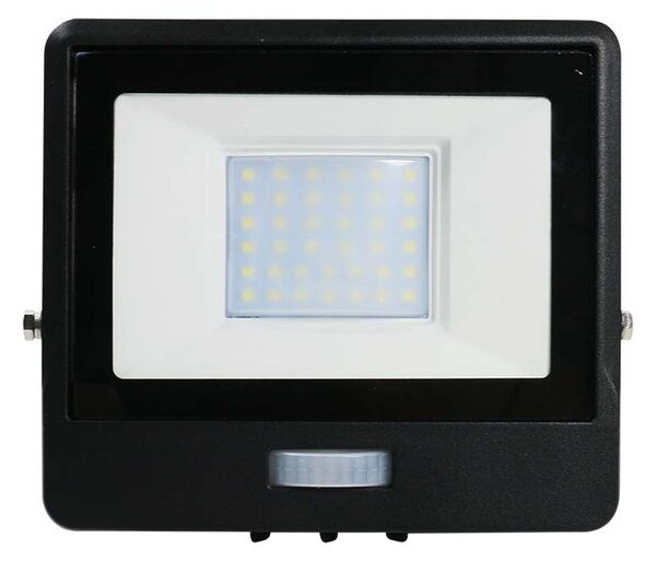 V-TAC 30W LED Floodlight Outdoor PIR Sensor Wall Light