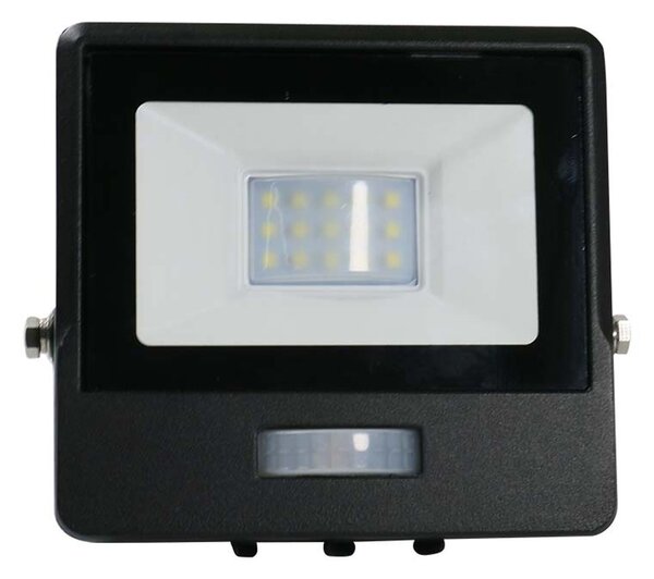 V-TAC 10W LED Floodlight Outdoor PIR Sensor Wall Light