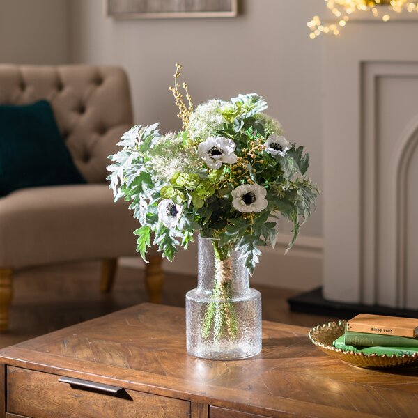 Artificial Gold and Green Bouquet