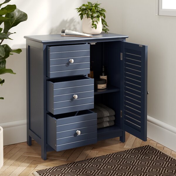 Nautical 3 Drawer Cabinet Unit