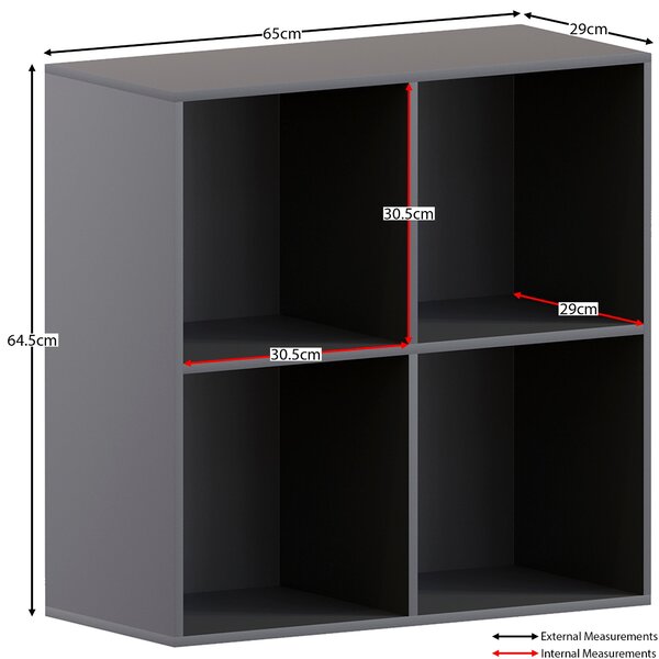 Vida Designs Durham 2x2 Cube Storage Unit