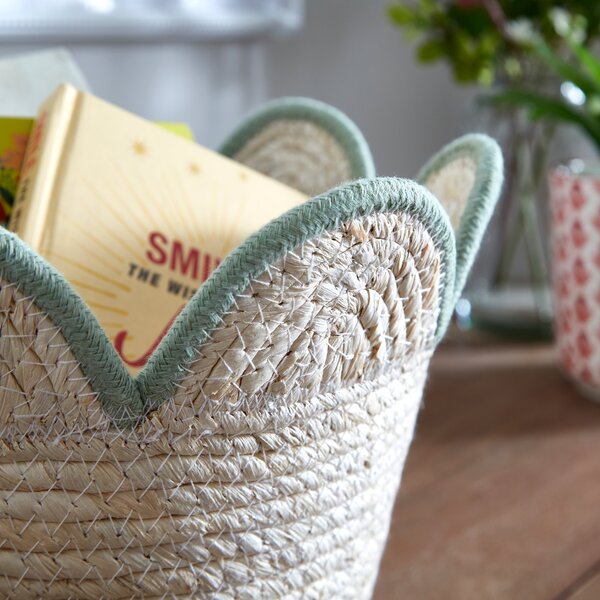 Small Scalloped Maize Basket