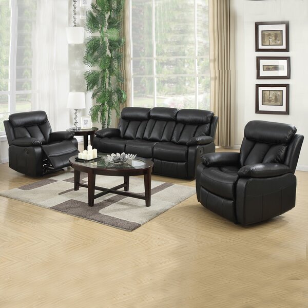 Merrion Faux Leather Manual Recliner Armchair