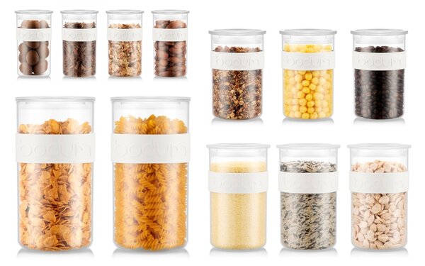 Bodum Presso Set of 12 Storage Jars