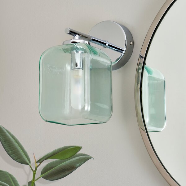 Lucia Green Bathroom Wall Light