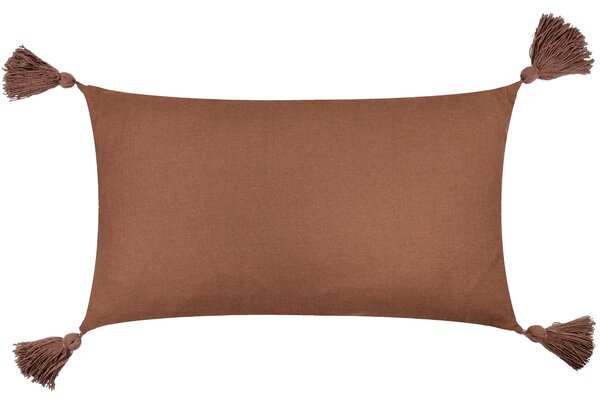 Meare Woven Cotton Rectangular Cushion