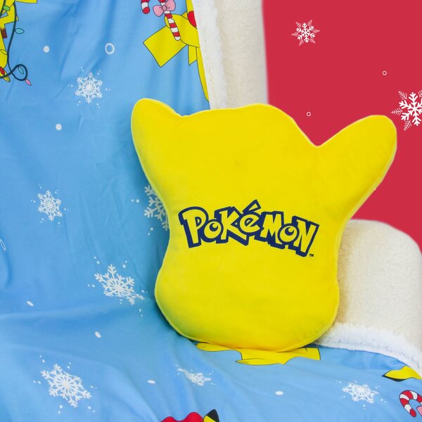 Pokemon Santa Pikachu 3D Cushion