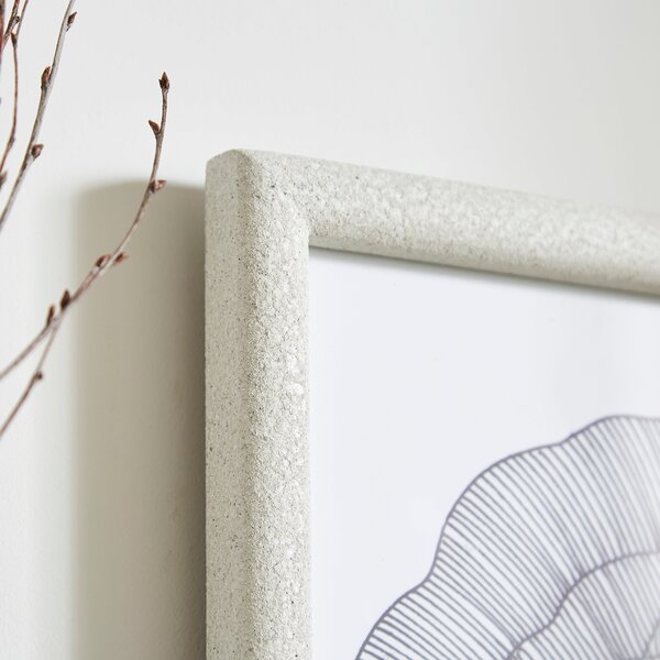 Concrete Effect Photo Frame