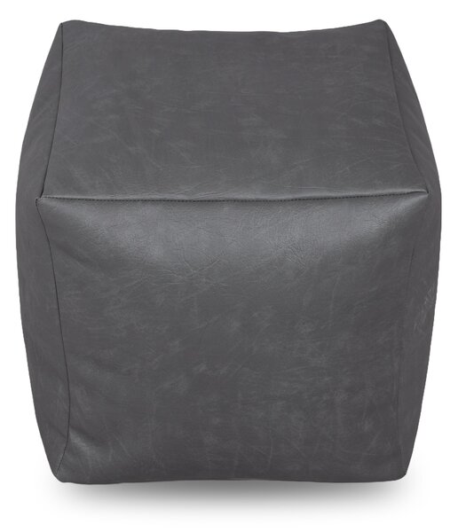 Kaikoo Faux Leather Beanbag Cube